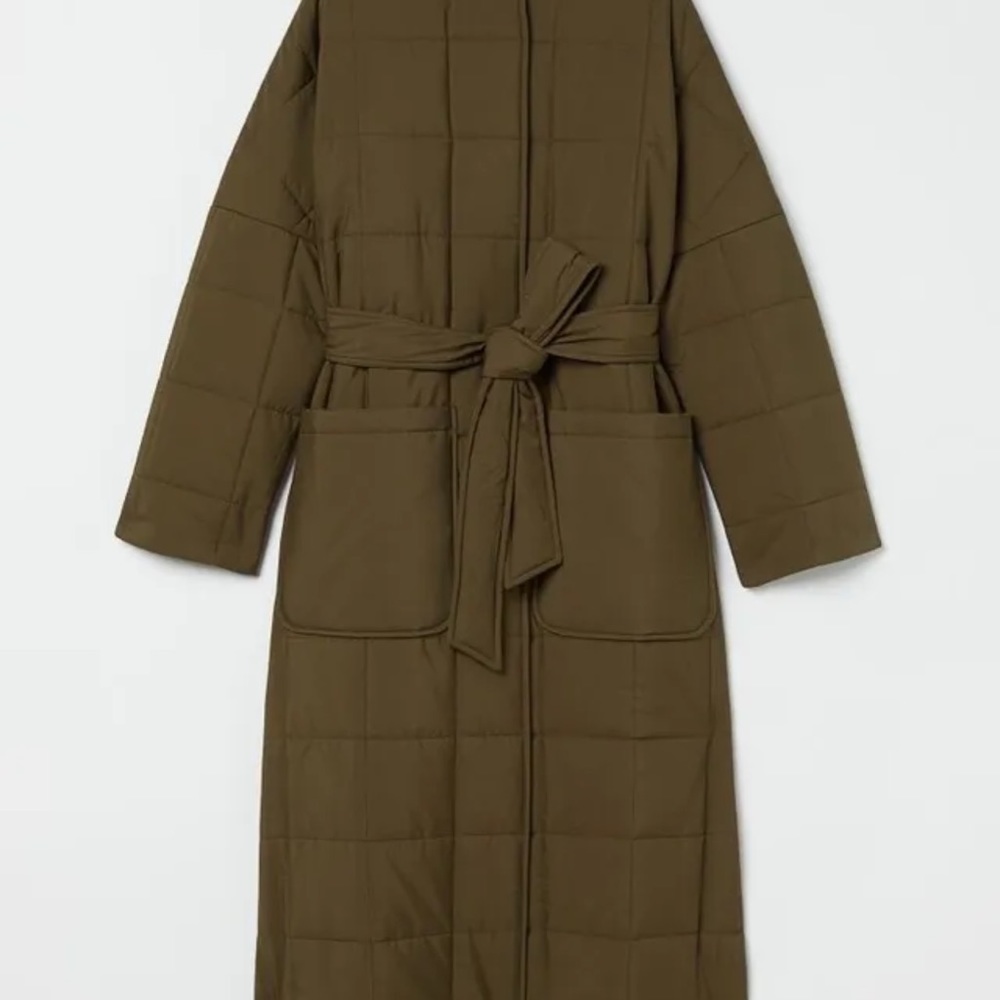 H&M Quilted Coat Size S